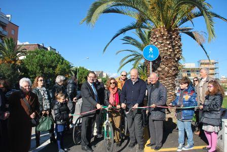 inaugurazione pista ciclabile viale dello sport 009