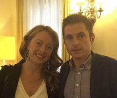 Giorgia Meloni e Marco Fioravanti